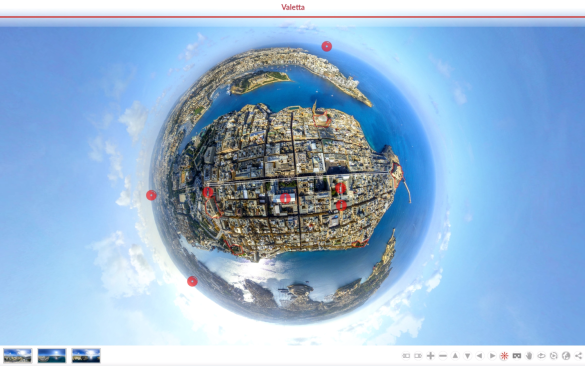 Panoramy lotnicze - Malta